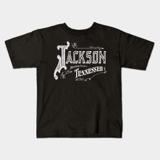 Vintage Jackson, TN Kids T-Shirt